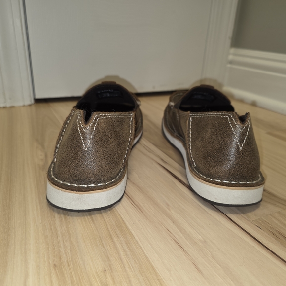 Ariat Brown Leather Loafers - Picture 3 of 5